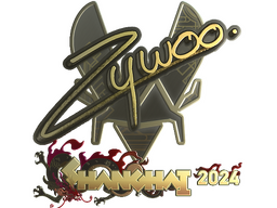 Sticker | ZywOo (Gold) | Shanghai 2024
