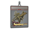 Sticker Slab | ZywOo (Gold) | Shanghai 2024