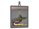 Sticker Slab | zeRRoFIX (Gold) | Shanghai 2024