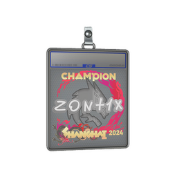 Sticker Slab | zont1x (Champion) | Shanghai 2024