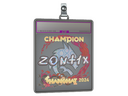 Sticker Slab | zont1x (Holo, Champion) | Shanghai 2024