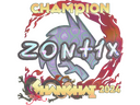 Sticker | zont1x (Holo, Champion) | Shanghai 2024