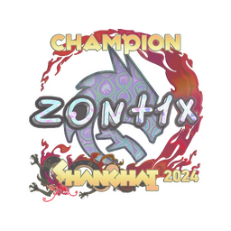 zont1x (голографическая, чемпион) | Шанхай-2024