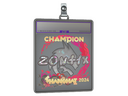 Sticker Slab | zont1x (Glitter, Champion) | Shanghai 2024