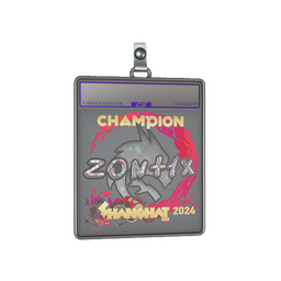 Sticker Slab | zont1x (Glitter, Champion) | Shanghai 2024