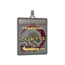 Sticker Slab | zont1x (Gold, Champion) | Shanghai 2024