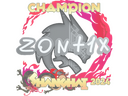 Sticker | zont1x (Champion) | Shanghai 2024