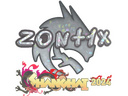 Sticker | zont1x (Glitter) | Shanghai 2024