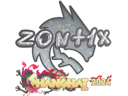 Sticker | zont1x (Glitter) | Shanghai 2024