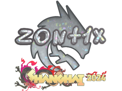 Sticker | zont1x (Glitter) | Shanghai 2024