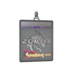 Sticker Slab | zont1x (Glitter) | Shanghai 2024