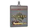 Sticker Slab | zont1x (Gold) | Shanghai 2024