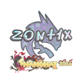 Sticker | zont1x (Holo) | Shanghai 2024