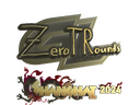 Sticker | ztr (Gold) | Shanghai 2024