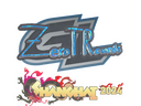 Sticker | ztr (Glitter) | Shanghai 2024