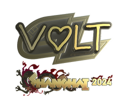 Sticker | volt (Gold) | Shanghai 2024