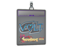 Sticker Slab | volt (Glitter) | Shanghai 2024