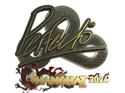 Sticker | Perfecto (Gold) | Shanghai 2024