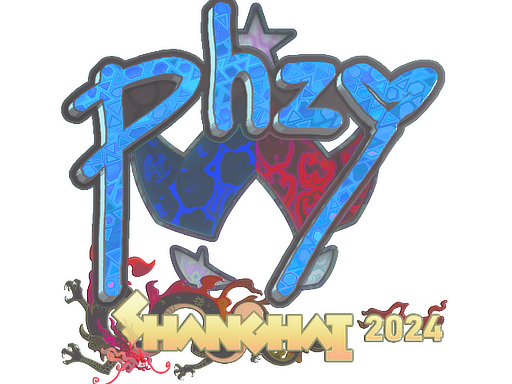 Sticker | phzy (Holo) | Shanghai 2024