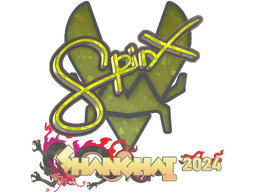 Sticker | Spinx (Glitter) | Shanghai 2024