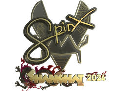 Sticker | Spinx (Gold) | Shanghai 2024
