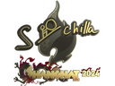 Sticker | s-chilla (Gold) | Shanghai 2024