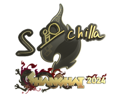 Sticker | s-chilla (Gold) | Shanghai 2024