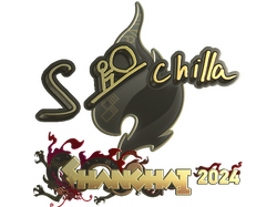 Sticker | s-chilla (Gold) | Shanghai 2024