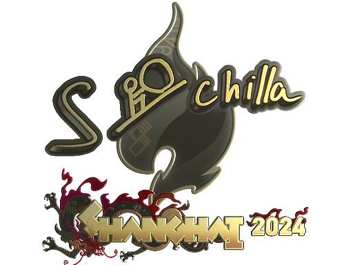 Sticker | s-chilla (Gold) | Shanghai 2024