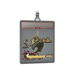 Sticker Slab | s-chilla (Gold) | Shanghai 2024