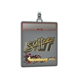 Sticker Slab | saffee (Gold) | Shanghai 2024