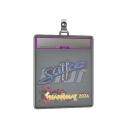 Sticker Slab | saffee (Holo) | Shanghai 2024