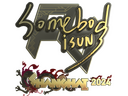 Sticker | somebody (Gold) | Shanghai 2024