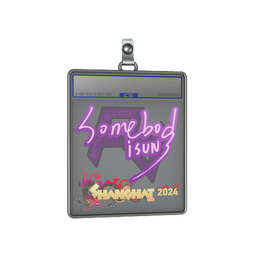 Sticker Slab | somebody | Shanghai 2024