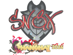 Sticker | Snax (Glitter) | Shanghai 2024