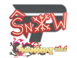 Sticker | snow | Shanghai 2024