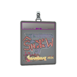 Sticker Slab | snow (Holo) | Shanghai 2024