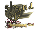 Sticker | sl3nd (Gold) | Shanghai 2024