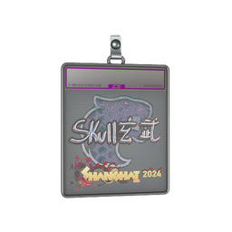 Sticker Slab | skullz (Holo) | Shanghai 2024
