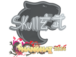 Sticker | skullz | Shanghai 2024