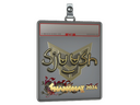 Sticker Slab | sjuush (Gold) | Shanghai 2024
