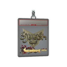 Sticker Slab | sjuush (Gold) | Shanghai 2024