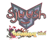 Sticker | sjuush (Holo) | Shanghai 2024