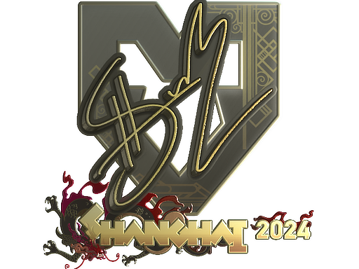 Sticker | siuhy (Gold) | Shanghai 2024
