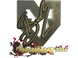 Sticker | siuhy (Gold) | Shanghai 2024