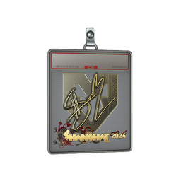 Sticker Slab | siuhy (Gold) | Shanghai 2024