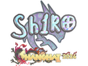 Sticker | sh1ro (Holo) | Shanghai 2024