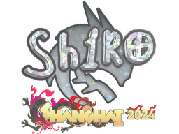 Sticker | sh1ro (Glitter) | Shanghai 2024