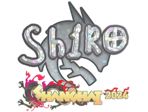 Наліпка | sh1ro (сяйниста) | Шанхай 2024
