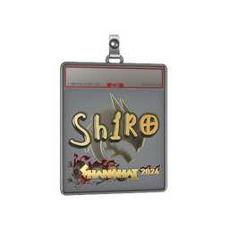 Sticker Slab | sh1ro (Gold) | Shanghai 2024
